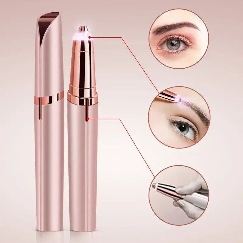 Electric Eyebrow Trimmer and Face Hair Remover