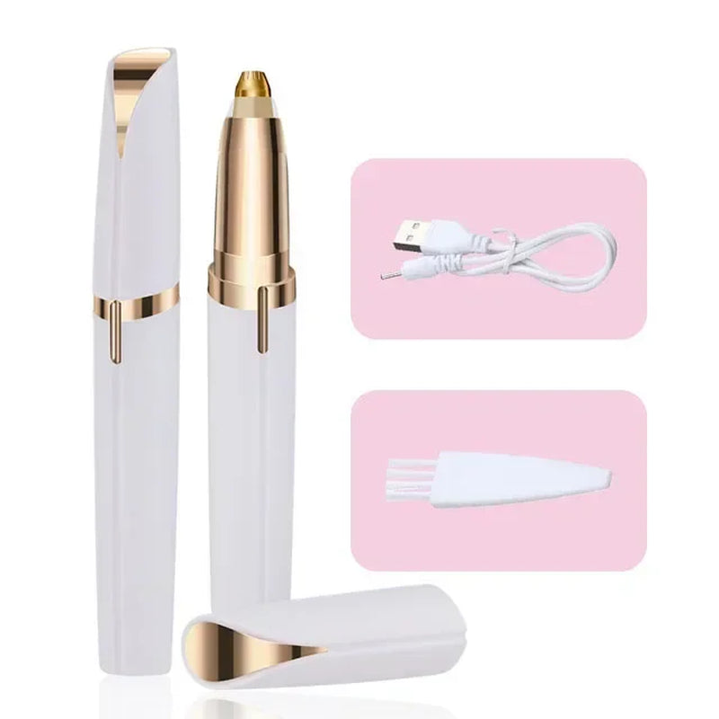 Electric Eyebrow Trimmer and Face Hair Remover