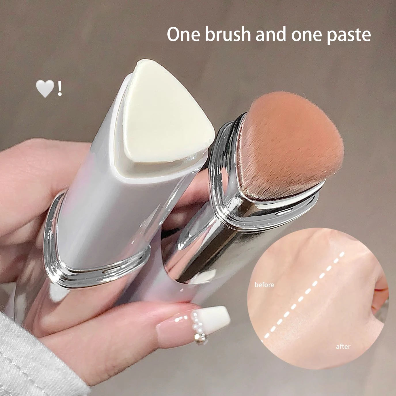 2-in-1 Color-Changing Foundation Stick | Lightweight, Hydrating & Flawless Finish
