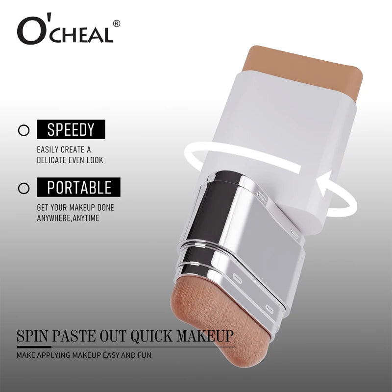 Perfect Cover Stick Thin and Comfortable Concealer Foundation Cream Stick Instant Natural Waterproof Long-Lasting Makeup
