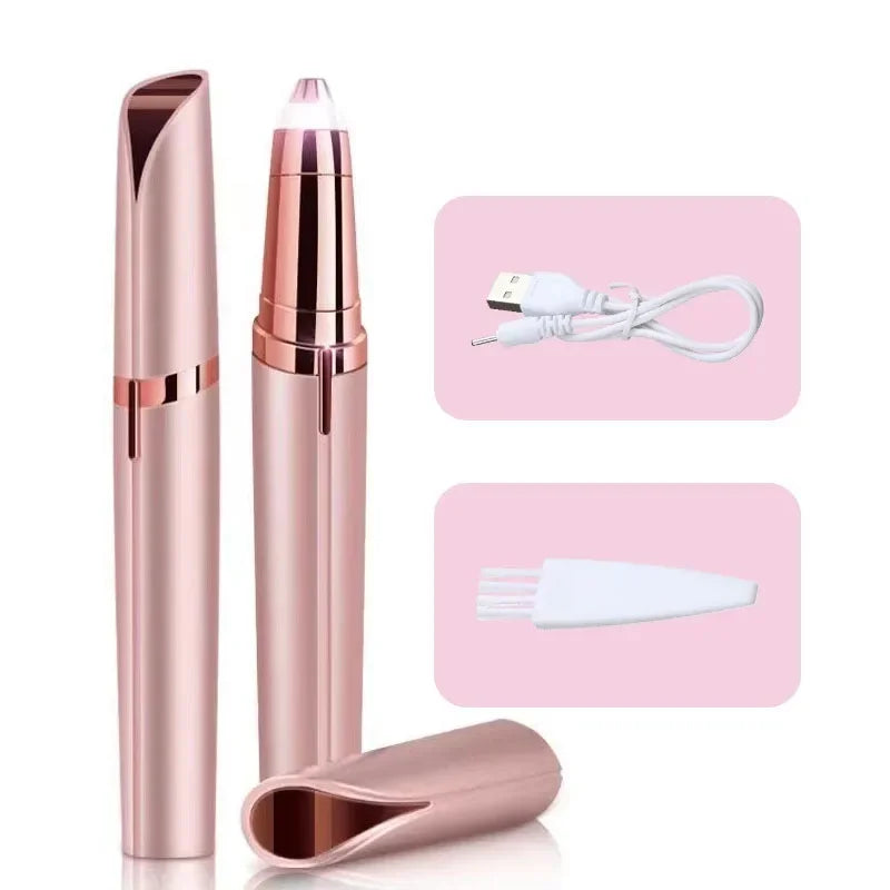 Electric Eyebrow Trimmer and Face Hair Remover